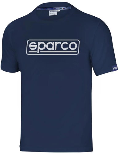 Sparco tričko FRAME, barva modrá, velikost XL - Tričko - Main image