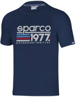 Sparco tričko 1977, barva modrá, velikost S - Tričko