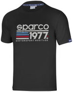 Sparco tričko 1977, barva černá, velikost S - Tričko
