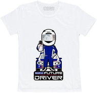 Sparco Kids T-shirt "Future Driver", white, size 8 - T-Shirt