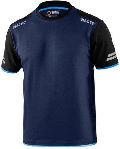 Sparco technické tričko Tucson, barva modrá, velikost XS - Tričko - Main image