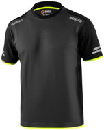 Sparco technické tričko Tucson, barva šedo-žlutá, velikost XS - Tričko