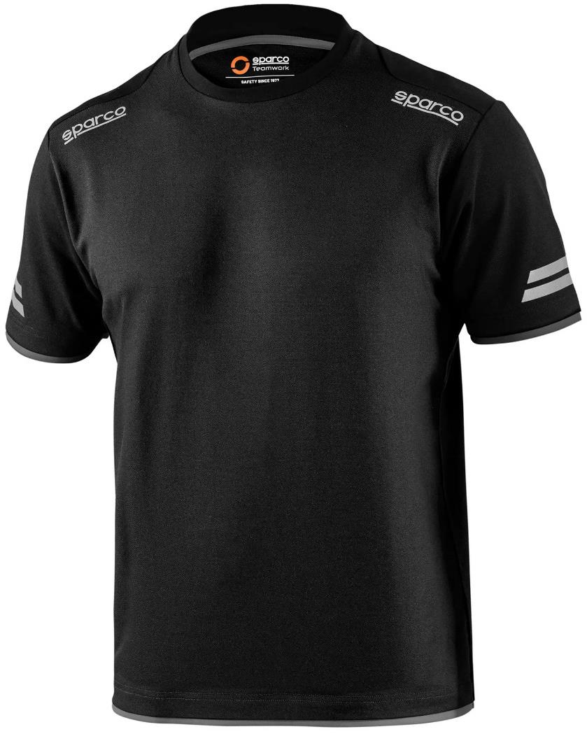 Sparco Tucson Technikai póló, fekete-szürke, M méret