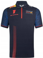Red Bull Racing F1 2023 men's polo shirt Max Verstappen blue L - T-Shirt