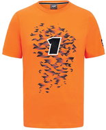 Red Bull Racing F1 2022 Singapur GP - Max Verstappen tričko oranžové XL - T-Shirt