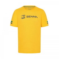 Ayrton Senna Stripe men's t-shirt yellow XXL - T-Shirt