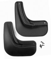 HromTech Mudguards Dacia Duster, 2017, rear, without fender trims - Mud flaps