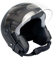TORNADO Přilba TS černá XXL  - Motorbike Helmet