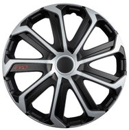 Versaco Evo 15 black/silver - Wheel Covers