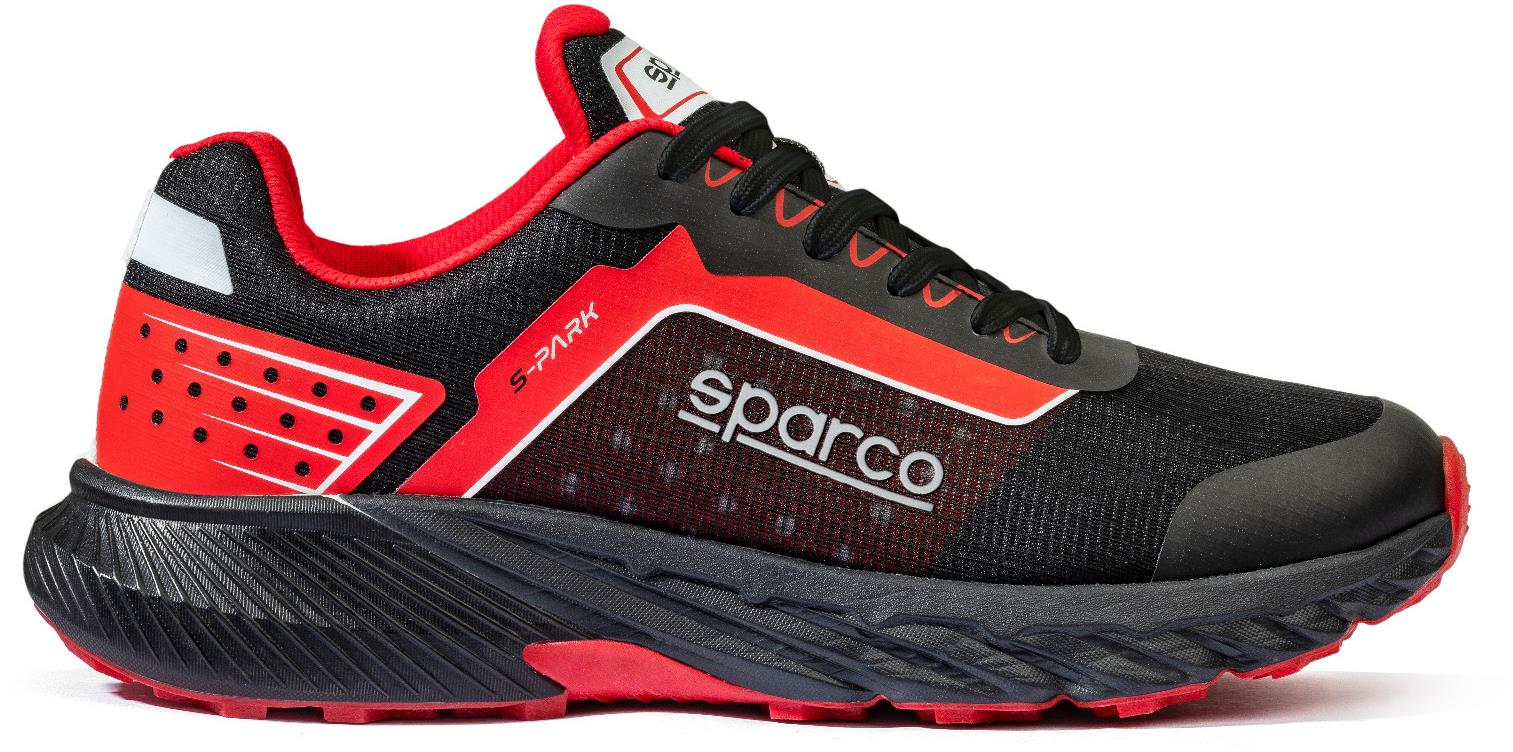Sparco S-Park, fekete-piros, 43-as méret