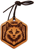 CAPPA Aroma Leather Cat Vanilla & Sandalwood - Car Air Freshener