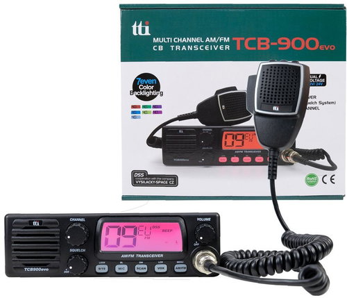 TTi TCB-900 EVO CB Radio, DSS, Dual Watch, 12 / 24V - Walkie-Talkies - Main image