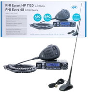 PNI Escort HP 7120 ASQ Set with PNI Extra 48 CB Antenna - Walkie-Talkies
