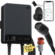 Dé Wallbox with 7,5 m cable APP version, 11 kW - Wallbox