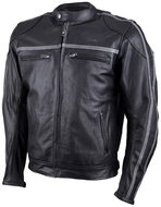 WOLF Leather Motorcycle Jacket Fantom Black 3XL - Motorcycle Jacket