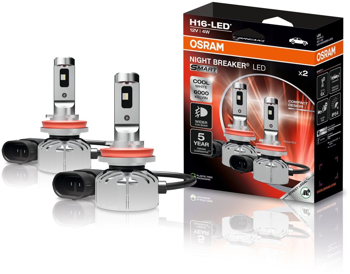 OSRAM NIGHT BREAKER LED SMART H10 homologizált ködfényszóró izzó