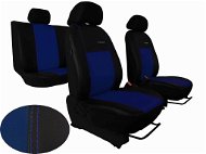 SIXTOL Autopotahy leather EXCLUSIVE blue - Car Seat Covers