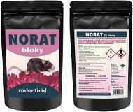 NORAT 25 Rodenticid - bloky, 300 g - Rodenticid