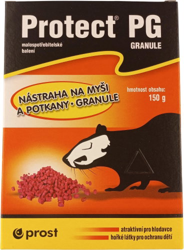 PROTECT PG Rodenticide - granules box, 150 g - Rodenticide - Main image