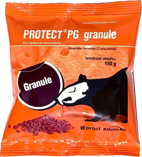 PROTECT PG Rodenticide - granules bag, 150 g - Rodenticide - Main image