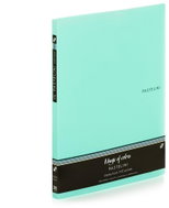 PASTELINI P+P Cardboard catalogue book A4, 20 sheets, green - Document Folder