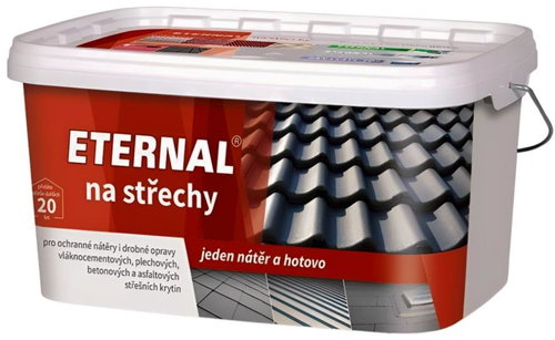 Austis Eternal for roofs 3,62 l, red-brown 307 - Wall Paint - Main image
