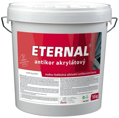 Austis Eternal Antikor Acrylic 10 kg Grey - Metal Paint - Main image