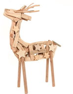 Autronic Sob wooden Christmas decoration, 37x50x13 cm - Christmas Decoration