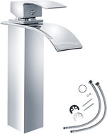 Umyvadlová stojánková baterie M2432 s širokým výtokem vysoká, šedá - Tap