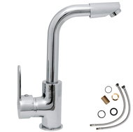 Umyvadlová stojánková baterie M2433 otočná, šedá - Tap