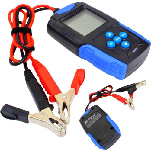 SATRA Car Battery Tester with LCD display 12/24V S-LBA1224 - Car Mechanic Tools - Main image