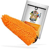 Nuke Guys Chenille Orange – Mikrovláknová rukavica na umývanie - Umývacia rukavica