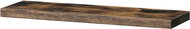 Wall shelf 80 cm, MDF, decor old wood, packed in protective foil - Shelf