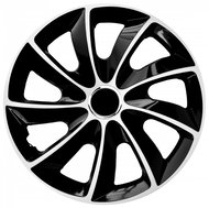 NRM Lids 17" Stig Extra White/Black set of 4 - Wheel Covers