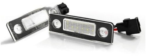 Tuning Tec LED license plate light Skoda Octavia II 2009-2012 - Number Plate Light - Main image