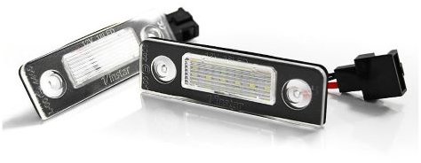Tuning Tec LED license plate light Skoda Roomster 2006-2010 - Number Plate Light - Main image