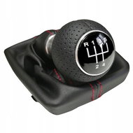 PROTEC Shift lever with cuff of the Audi A4 B7 2004-2009 5st black - Gear Stick