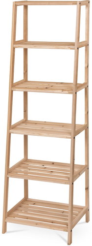 Wooden shelf DR-N134 NAT - Shelving Unit - Main image