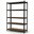Black lacquered steel