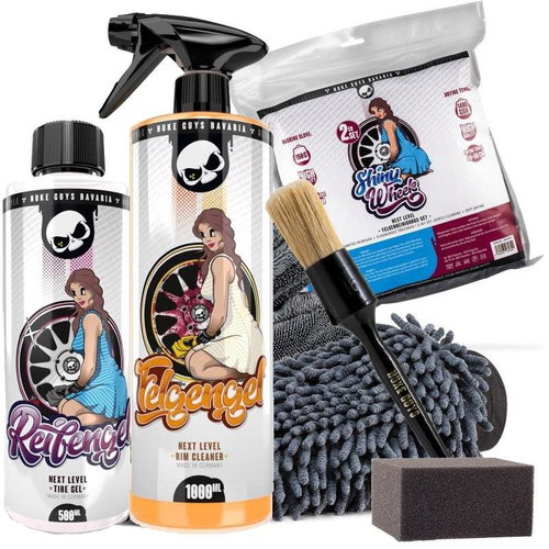 Nuke Guys FELGEN & REIFEN Bundle - Wheel Cleaning and Tyre Waterproofing Kit - Car Cosmetics Set - Main image