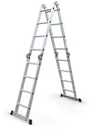 G21 GA-SZ 6390462 Žebřík multifunkční 4-dílný 4,6m, 16 příček - Žebřík