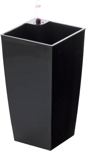 G21 Flowerpot Linea mini black 26cm - Flower Pot - Main image