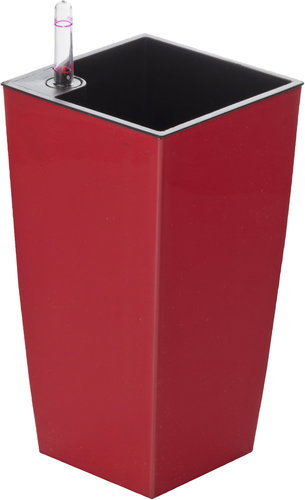 G21 Flowerpot Linea mini red 26cm - Flower Pot - Main image