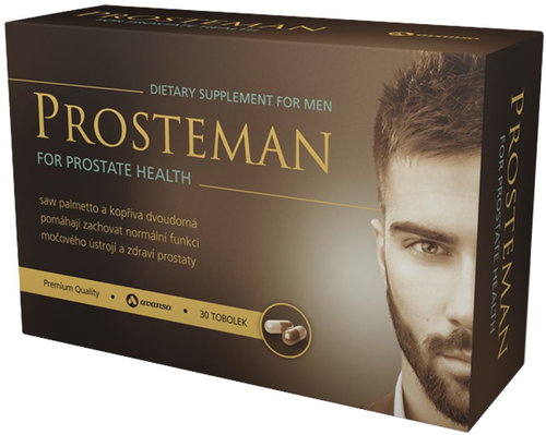Prosteman 30 Capsules - Dietary Supplement - Main image