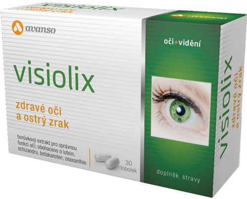 Visiolix 30 Capsules - Dietary Supplement - Main image