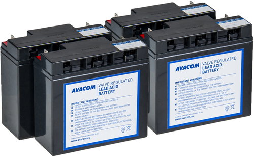 Avacom RBC11 - kit pro renovaci baterie 4 ks baterií - UPS Batteries - Main image