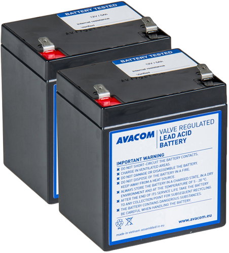 Avacom RBC135 – Battery Renovation Kit 2 pcs - UPS Batteries - Main image