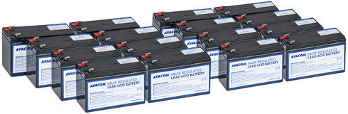 Avacom RBC172 - Battery Refurbishment Kit 16pcs Batteries - UPS Batteries - Main image