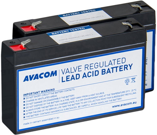 Avacom RBC18 - kit pro renovaci baterie 2 ks baterií - UPS Batteries - Main image