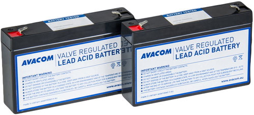 Avacom AVA - RBP02 - 06085 - KIT Eaton, PowerWalker, Tripp Lite, Vertiv - UPS Batteries - Main image
